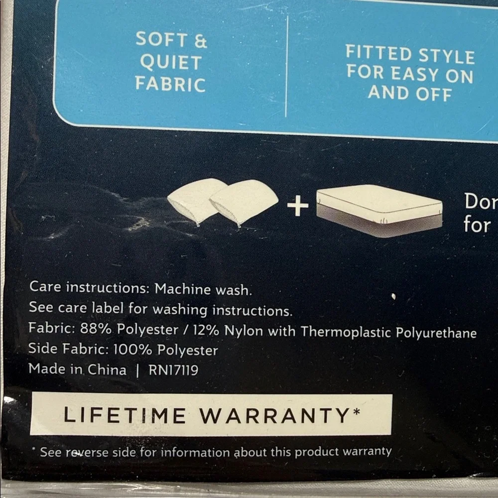Sealy Cool Comfort Fitted Mattress Protector Size Full